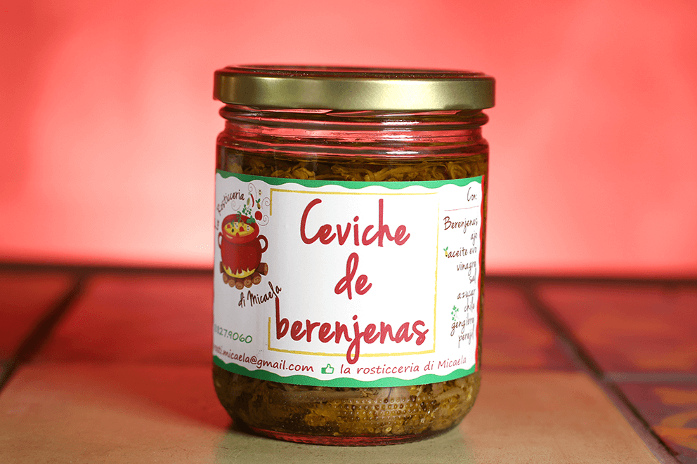 Ceviche de Berenjenas XL