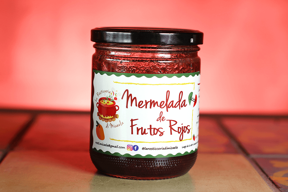 Mermelada de Frutos Rojos S