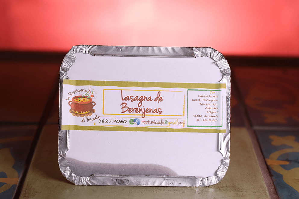 Lasagna de Berenjena - Sin tomate