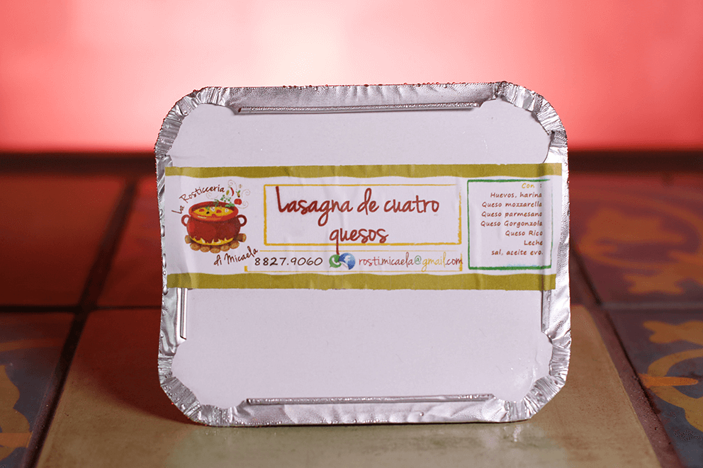 Lasagna de Cuatro Quesos