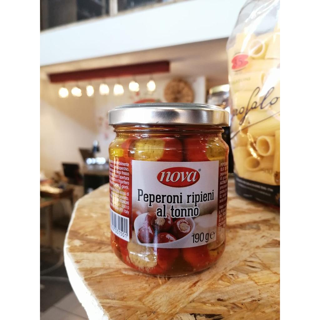 Peperoni Ripieni Nova con Atún 190g